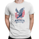 Made In America Eagle Flag Men's T-shirt