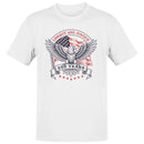 Liberty and Justice Eagle Emblem Men's T-shirt