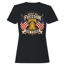 Built on Freedom Liberty Bell Women's T-shirt