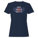 Proud American Since 1776 Patriotic Women's T-shirt
