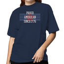 Proud American Since 1776 Patriotic Women's T-shirt