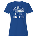 Patriotic Eagle Women's T-shirt - America Strong
