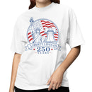 Liberty Lives On 250 Years USA Anniversary T-shirt