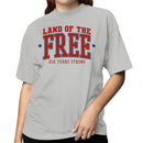 Land of the Free 250 Years Strong Women's T-shirt