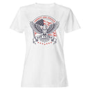 Liberty and Justice Eagle Emblem Women's T-shirt