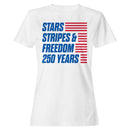 Stars Stripes & Freedom Women's T-shirt