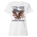 1776-2026 Freedom Endures Eagle USA Women's T-shirt