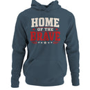 Home of the Brave Patriotic Men's Hoodie