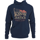 Men's Hoodie - Liberty and Justice Since 1776