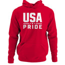 USA Pride Patriotic Stars Men's Hoodie