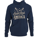 Patriotic Eagle Men's Hoodie - Sweet Land of America
