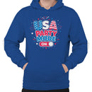 USA Party Mode Patriotic Men's Hoodie