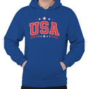 USA Stars Patriotic Men's Hoodie