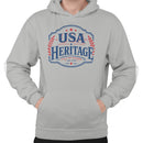 USA Heritage Built on Freedom Est. 1776 Men's Hoodie