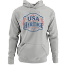 USA Heritage Built on Freedom Est. 1776 Men's Hoodie