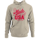 Eagle Patriotic Design Men's Hoodie - Made in the USA