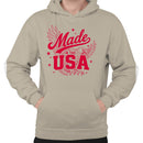 Eagle Patriotic Design Men's Hoodie - Made in the USA
