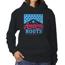 American Roots Women's Hoodie with Patriotic Stars