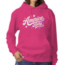America Baby Retro Stars Women's Hoodie