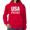 USA Pride Patriotic Stars Women's Hoodie