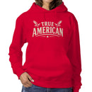 Women's Vintage Patriotic Eagle Hoodie