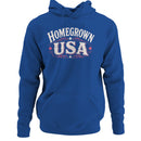 Women's Hoodie - Homegrown USA Patriotic Pride