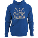 Women's Hoodie - Sweet Land of America Eagle
