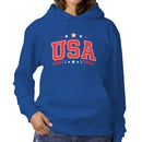 USA Stars Patriotic Women's Hoodie