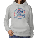 USA Heritage Built on Freedom Women's Hoodie