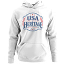 USA Heritage Built on Freedom Women's Hoodie