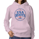 Women's Hoodie - USA Roots Co. Built on Heritage 1776