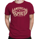 American Spirit Men's T-shirt Vintage Wings Emblem