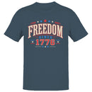 Freedom Since 1776 Patriotic Men's T-shirt