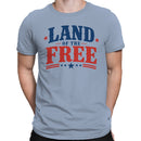Land of the Free Patriotic Quote Men's T-shirt