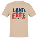 Land of the Free Patriotic Quote Men's T-shirt