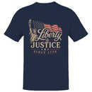 Liberty and Justice Since 1776 Men's T-shirt