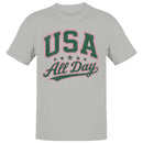 USA All Day Vintage Retro Stars Men's T-shirt