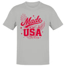 Eagle Patriotic Design Men's T-shirt Made in the USA