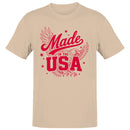 Eagle Patriotic Design Men's T-shirt Made in the USA