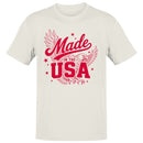 Eagle Patriotic Design Men's T-shirt Made in the USA