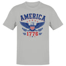 America 1776 Eagle Patriotic Men's T-shirt