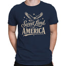 Sweet Land of America Eagle Men's T-shirt