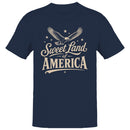 Sweet Land of America Eagle Men's T-shirt