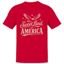 Sweet Land of America Eagle Men's T-shirt