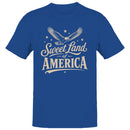 Sweet Land of America Eagle Men's T-shirt