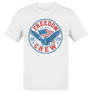 Freedom Crew Eagle American Flag Men's T-shirt