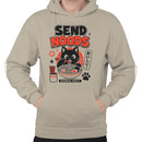 Send Noods Cat Ramen Parody Men's Hoodie