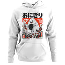 Onigiri Kaiju Monster Art Women's Hoodie