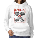 Japan Food Ramen Sushi Takoyaki Omurice Women's Hoodie
