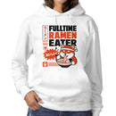 Cute Fox Anime Women's Hoodie - Fulltime Ramen Eater